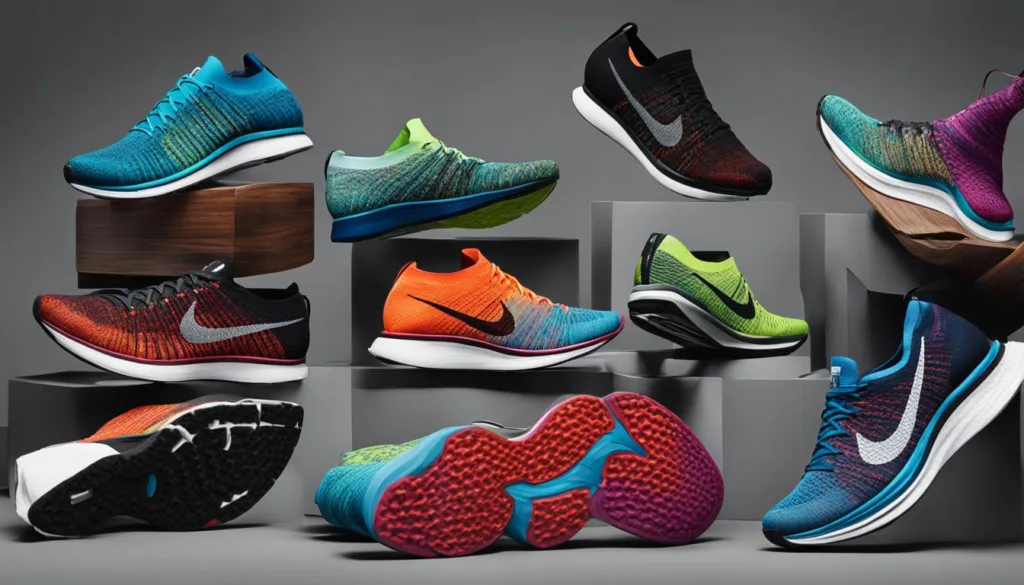 Flyknit shoes for different running styles