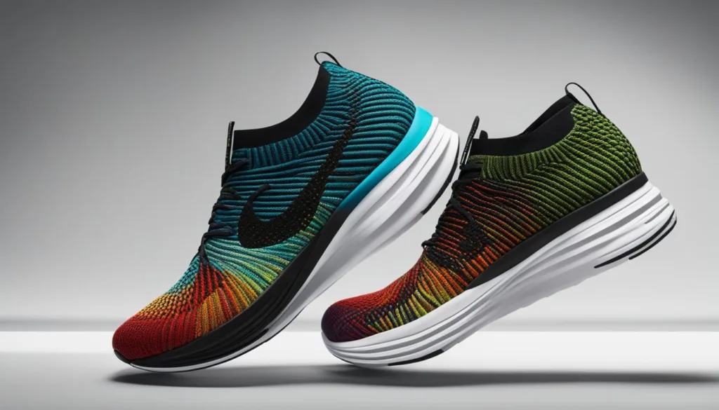 Innovations in Flyknit shoes