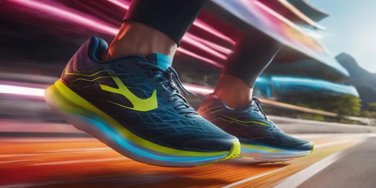 Running Shoes with Energy Return