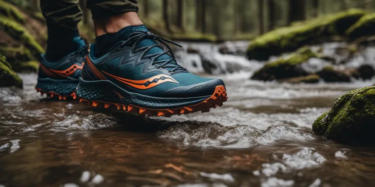 Running Shoes with Waterproofing