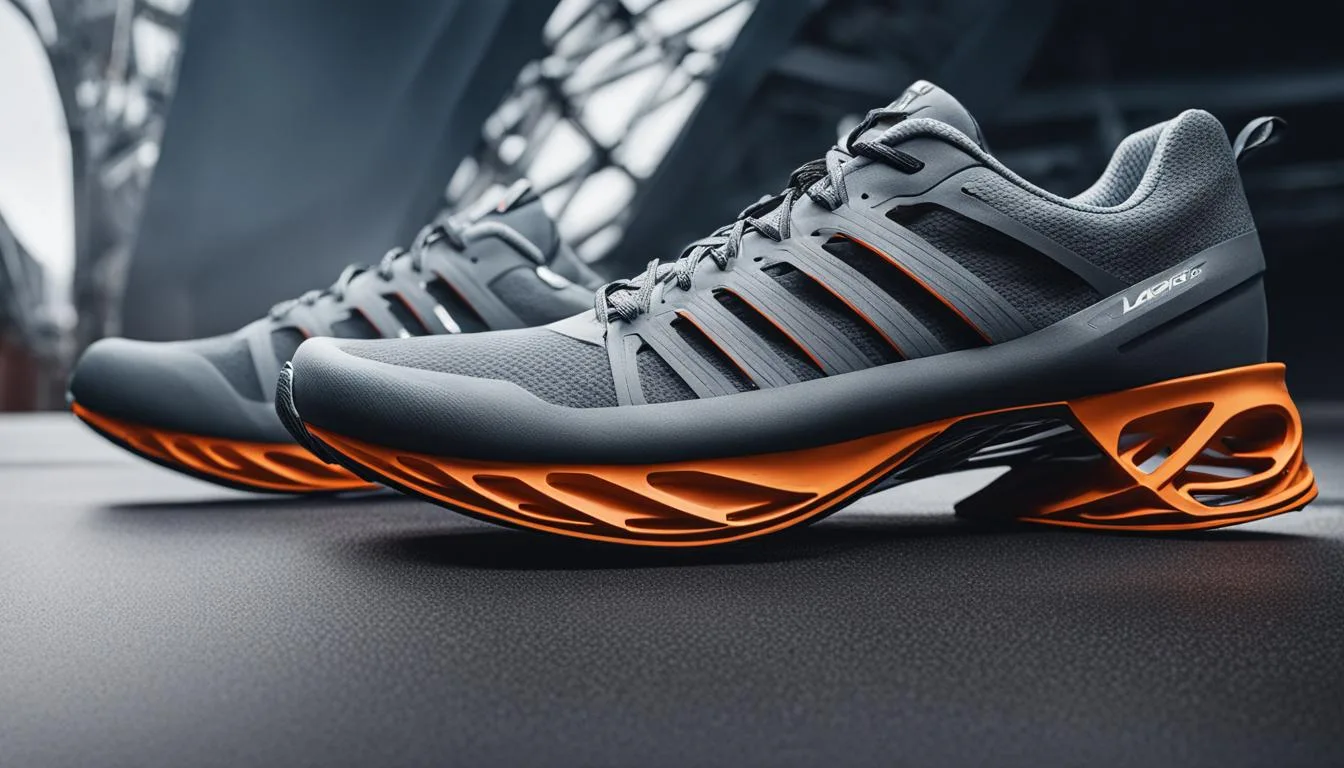 Running shoes with innovative lacing systems