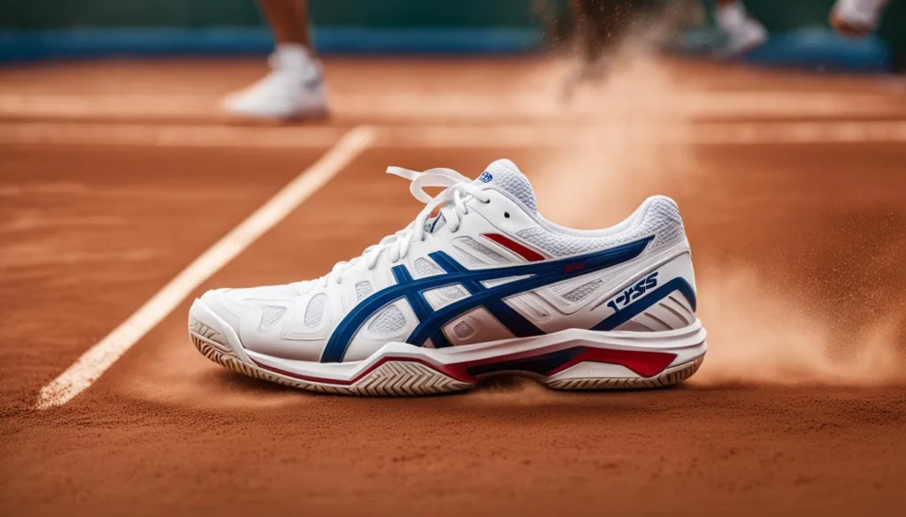 Asics tennis shoes endorsed by Novak Djokovic