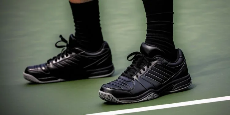 Tennis shoes for referees should provide excellent grip to prevent slipping on the court