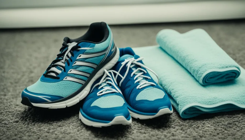 Preparing Running Shoes for Clean