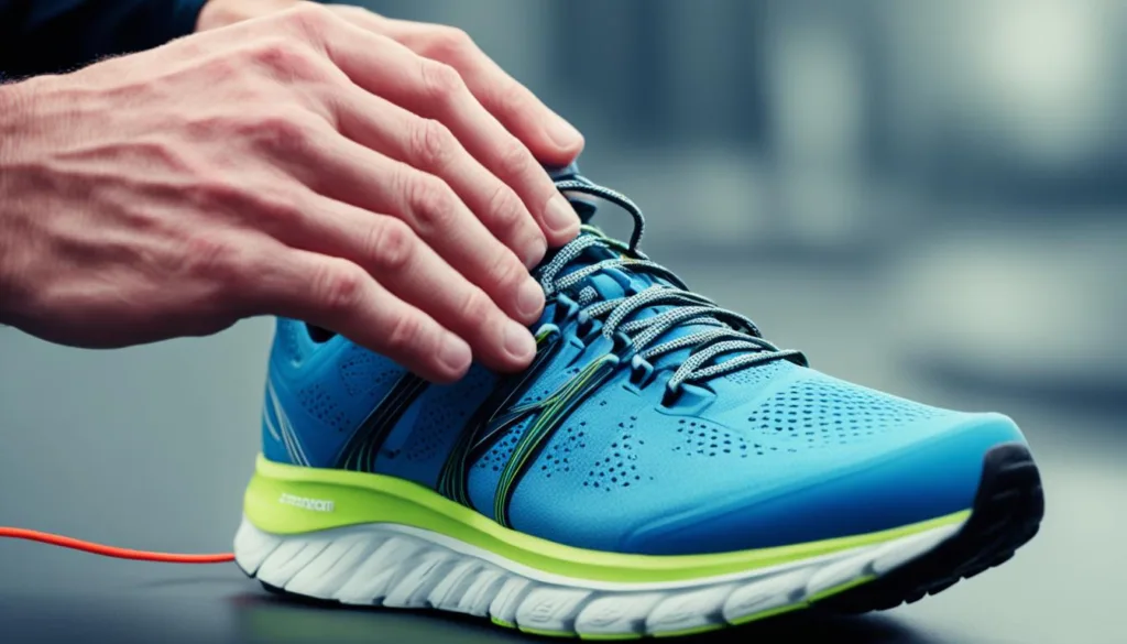 Running Shoe Lacing for Improved Fit