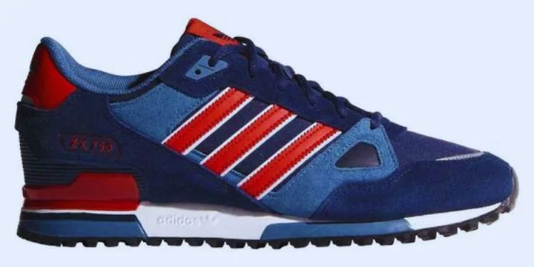 Foot Locker Tennis Shoe blue and red 