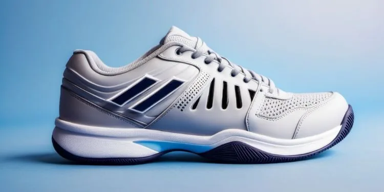 Tennis shoes often have reinforced toe and heel areas for durability