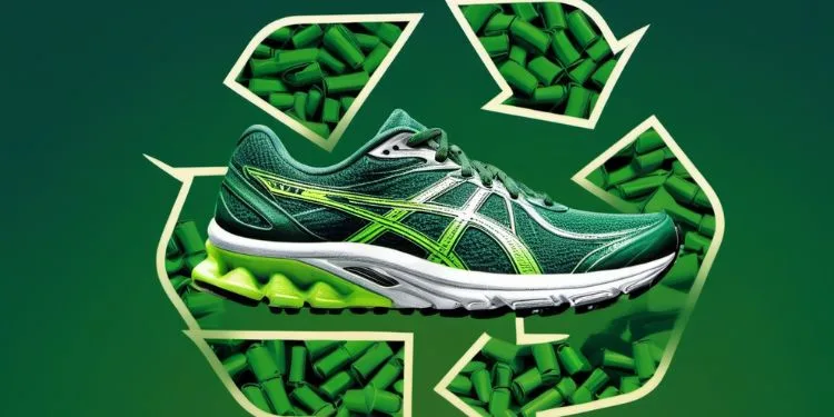 Brands like Asics, Adidas, and Nike produce running shoes from recycled materials