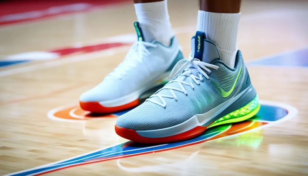 Basketball Shoe Energy Return Features