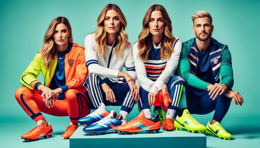 Fashion Influencers Sporting Soccer Cleats