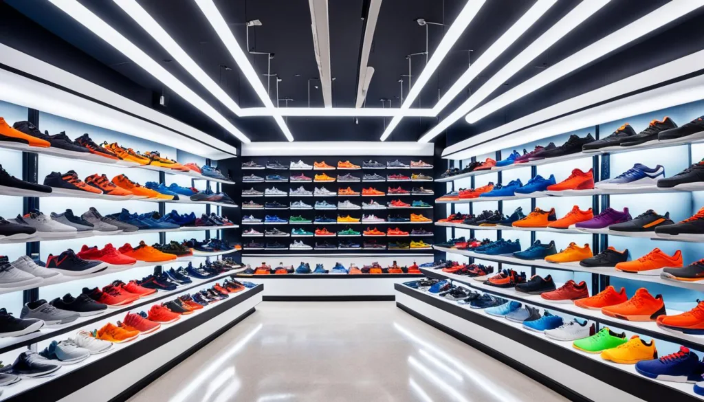 Interior view of Stadium Goods, one of the top NYC Stores for Basketball Shoes