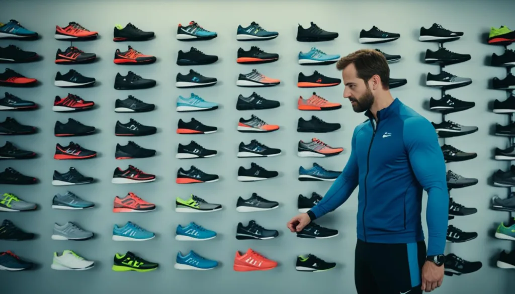 Selecting interval training shoes