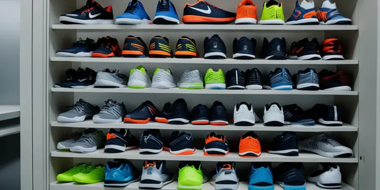 Storing Basketball Shoes
