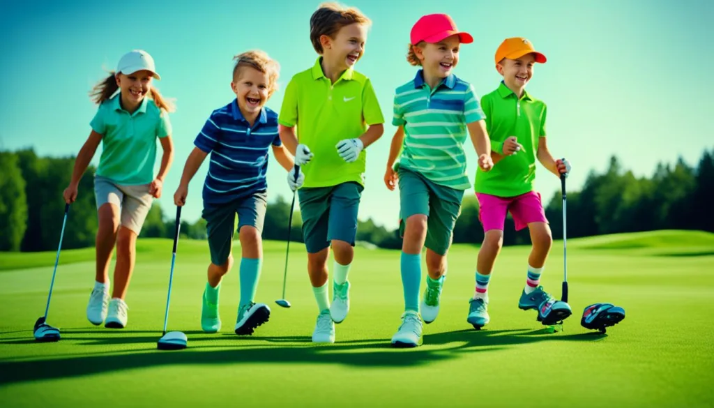 Stylish Golf Shoes for Children