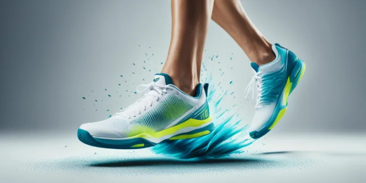 Tennis Shoes with Energy Return
