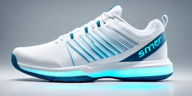 Tennis Shoes with Temperature Control