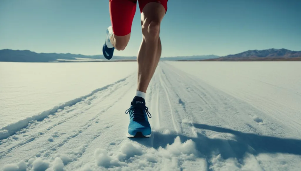 Athletic Footwear with Temperature Management
