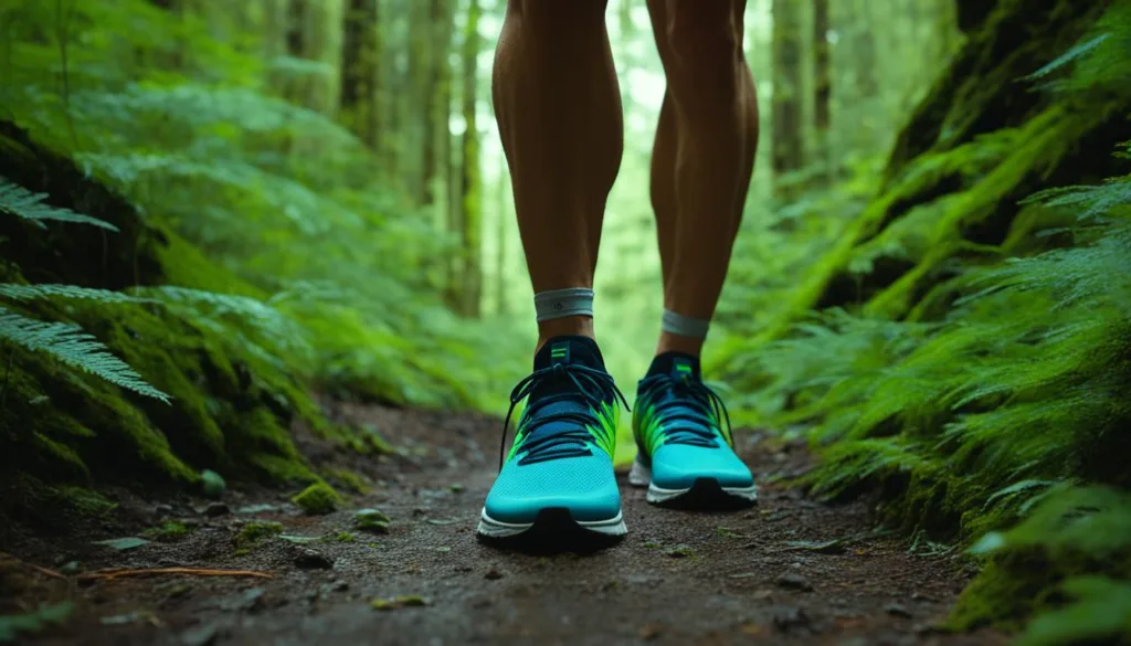 Eco-friendly materials in running shoes