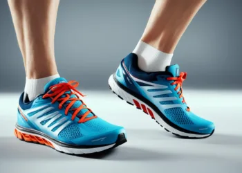 Running Shoes with Heel Counter