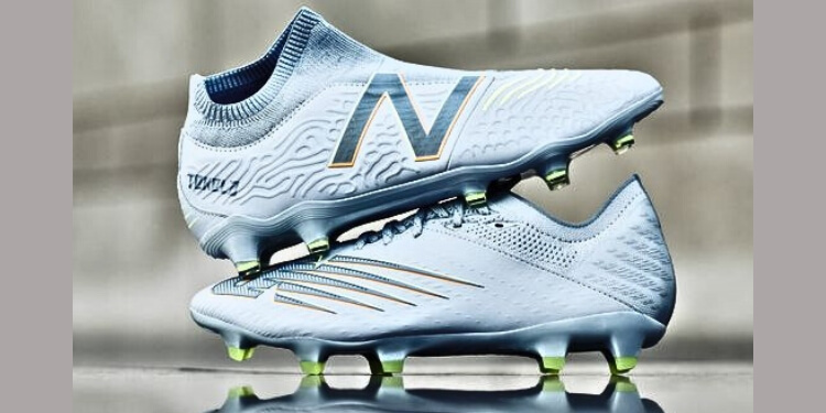 athletic New Balance soccer cleats designed