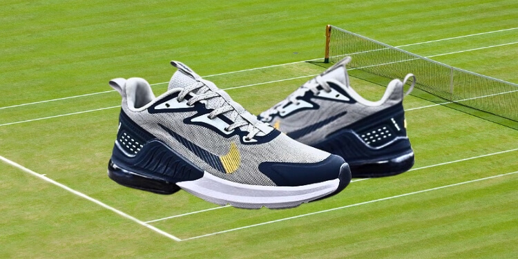 Practical pair of relief tennis sneakers